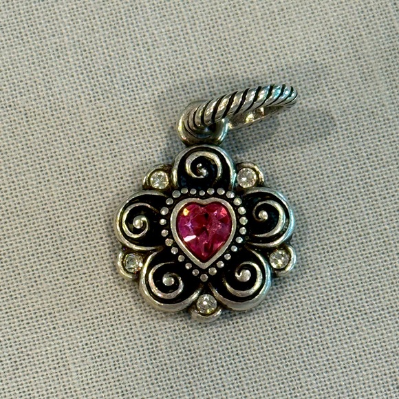 Brighton tourmaline Heart Pendant - Picture 1 of 2